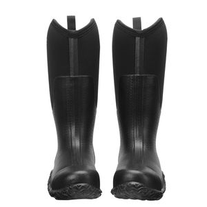 Calzature Protettive MenFT, Stivali in Gomma con Punta in Acciaio, Impermeabili, per Pesca, Antiscivolo, Scarpe da Lavoro Leggere per Esterni - Product Image 1
