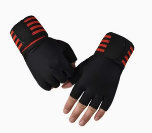 Gants de musculation robustes Hardihood International avec sangle de poignet en nylon unisexe pour la musculation, la musculation en salle de sport et le CrossFit - Product Image 3