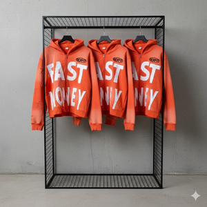 Hoodies à épaules tombantes à prix abordables, avec logo brodé effet vieilli, streetwear de haute qualité, en tissu épais, effet délavé soleil, à fermeture éclair - Product Image 6