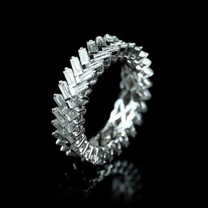 10k 14k Gold Fine Rings Light Luxury IGI Certified VVS Moissanite Diamond Ring for Women Wedding Engagement Rings For Unisex - Product Image 6