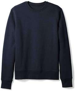Sweat-shirts à col rond pour hommes en coton pur avec logo personnalisé - Product Image 3