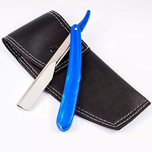 Nueva Navaja de Afeitar Recta Plegable Profesional de Acero Inoxidable ODM para Hombre, Colores de Etiqueta Personalizados, Herramienta de Barbería para Afeitar - Product Image 6