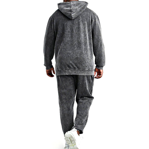 Survêtement tendance pour hommes, différentes tailles, effet délavé à l'acide, fabricant, matériaux de qualité, disponible en gros, prix de gros, survêtement délavé à l'acide - Product Image 6