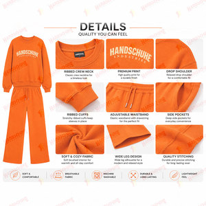 Winter Tracksuit Women Two Pieces Sets Pullover Sweatshirt and Sweatpants Female Sportswear Jogging <b>Sweat</b> <b>suit</b> For Women's - Product Image 4
