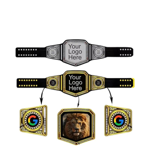 Factory Direct <b>Wrestling</b> <b>Belt</b> Custom Logo Championship Title Award Design OEM Manufacturer for Importers and Wholesalers - Product Image 6