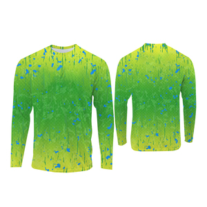Wholesale Performance Fishing Shirt Long Sleeve <b>Hoodie</b> Sublimation UPF 50 Quick Dry <b>UV</b> <b>Protection</b> Outdoor Polyester Fishing Wear - Product Image 6