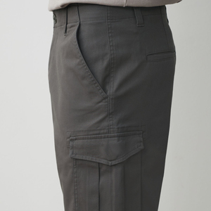 Shorts cargo pour hommes, coupe décontractée, poches utilitaires, pour l'aventure en plein air, les voyages, le travail, tissu respirant et doux, fabrication OEM ODM - Product Image 2
