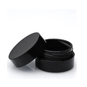 Frascos de Plástico Negros Redondos para Cosméticos, Envase de HDPE para Manteca Corporal, Color Personalizado, Tapa a Presión de Lujo, Suministro OEM/ODM, 150 ml - Product Image 4