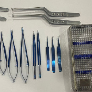 Juego de Instrumentos Quirúrgicos Microquirúrgicos de Acero Inoxidable Alemán de Alta Calidad, Calidad A+, Aprobado Manualmente por CE ISO por Tegra - Product Image 4