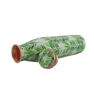 Printed Copper Water Bottle with Best Designs <b>and</b> Available with Customized <b>Colour</b>, Design <b>and</b> <b>Shape</b> - Product Image 3