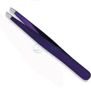 Pointe oblique en acier inoxydable de qualité chirurgicale pour la mise en forme des sourcils et l'épilation du visage aux prix de gros - Product Image 4