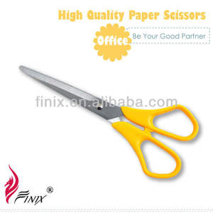 Ciseaux pour étudiants de retour à l'école Ciseaux de bureau en papier avec lame en acier inoxydable Poignées en plastique à revêtement antiadhésif - Product Image 2