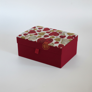 NOORIMS AKBAR HANDICRAFTS Handmade Floral Beaded Jewelry Storage Box Multicolored Embroidery Organizer Special Gift Valentine's - Product Image 1