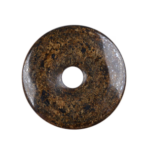 Donuts en Cristal Naturel, Pierre de Bronzite, Gemme Donut, Pierre de Cristal, Pierres Gemmes Reiki, Donuts de Guérison, Agate - Product Image 1