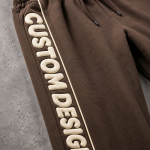 Ensemble sweat à capuche et jogging personnalisé avec logo, impression en relief, molleton riche en coton 420 GSM, coupe oversize streetwear unisexe adulte, vêtements d'automne - Product Image 6