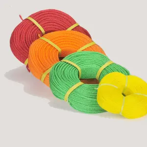 编织尼龙聚丙烯聚乙烯户外登山绳用于农业和渔业用途印度编织绳