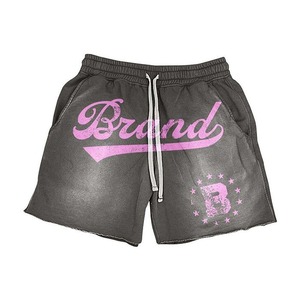 Unisex Men's Casual Breathable Print Two-Piece Sweat <b>Set</b> 100% Cotton T-Shirt and Shorts 2023 New Custom Shirt and Shorts <b>Set</b> - Product Image 4