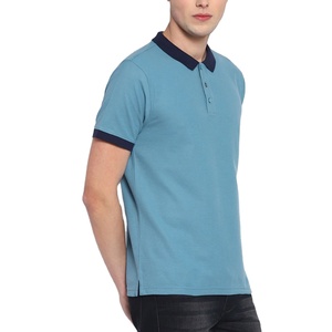 Camisetas Polo Ligeras para Hombre, Artículo de Verano, Logotipo, Material de Algodón, Secado Rápido, Color Sólido, 2027 - Product Image 3