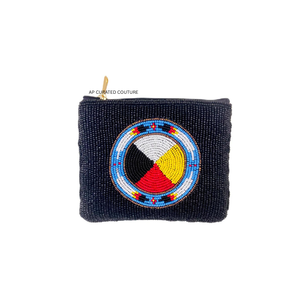 Floral Handmade Beaded Coin Pouches Artisan Made Coin Purse Hand Embroidery Seed Beads Coin Purses Trendy Latest Design - Product Image 4