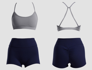 Women's Yoga Sports <b>Bra</b> Soft Lightweight Material Moisture Wicking Design Flexible <b>Stretch</b> High Support Front Logo OEM - Product Image 4