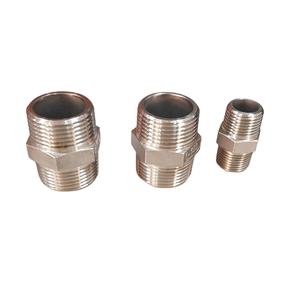 Mamelon hexagonal en acier inoxydable de haute qualité 3/8 \ "Surface lisse Emballage de logo OEM personnalisé pour les industries variées - Product Image 1