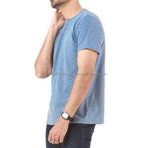 Camisetas de Manga Corta para Hombre, 100% Algodón, Corte Regular, Transpirables, de Secado Rápido, para Correr al Aire Libre, con Logotipo Personalizado, Estilo Casual de Verano - Product Image 2