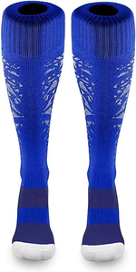 Chaussettes de sport pour hommes, femmes et jeunes, chaussettes de cyclisme, chaussettes de sport d'extérieur, chaussettes de baseball tricotées imprimées, chaussettes de compression pour la course à pied, séchage rapide - Product Image 2