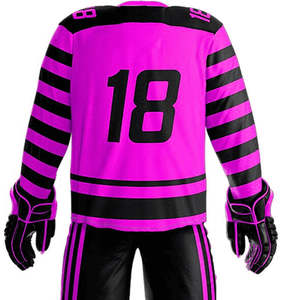 Diseño Personalizado de Alta Calidad, Ropa de Equipo de Protección, Transpirable, Impresión por Transferencia de Calor, Jersey de Hockey sobre Hielo Impermeable - Product Image 5