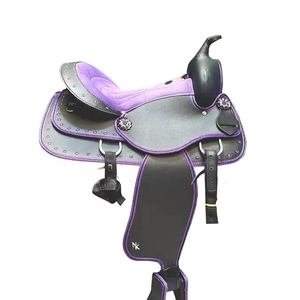 Silla de Montar Western de la Más Alta Calidad para Senderismo, Equipo de Cuero Genuino para Caballos, Proveedor de Sillas de Rancho, Fábrica OEM ODM, Deportes Ecuestres - Product Image 1