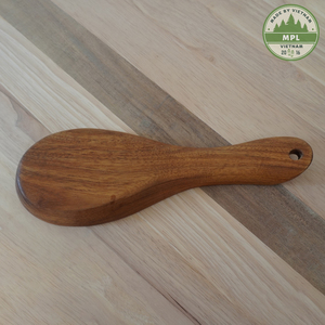 Cuchara de madera estilo utensilio, espátula, cucharón de arroz, cuchara para mesa de comedor, uso para servir en la cocina, productos de gran oferta de Vietnam - Product Image 3