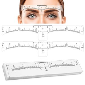 Pegatinas Desechables para Medir Cejas, Herramienta Adhesiva para Mapeo de Cejas, para Uso en Microblading y PMU - Product Image 2
