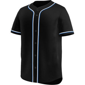 Maillots de baseball personnalisés de haute qualité, tissu polyester performant, inserts en mesh, graphismes sublimés durables - Product Image 4