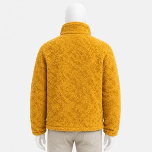 Premium <b>Men's</b> Sherpa <b>Jacket</b> <b>Warm</b> Fleece Lined Casual Outerwear with Custom Logo OEM Service OEM Size Private Label Manufacturer - Product Image 3