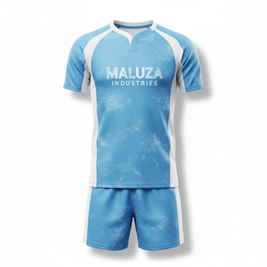 Camiseta de Rugby Personalizada de Grado Profesional, Uniforme de Equipo Sublimado, Tejido que Absorbe la Humedad, Ropa de Rugby de Secado Rápido, Venta al por Mayor - Product Image 1