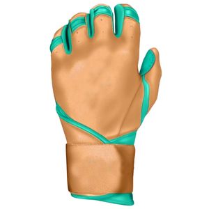 Gants de boxe professionnels en cuir grainé Kandari, personnalisés, en gros, avec lacets, confortables, protection des mains, évacuation de l'humidité - Product Image 2