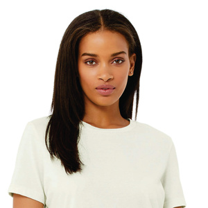 Camisetas casuales de manga corta para mujer, ajustadas, de color sólido, camisetas de alta calidad para mujer en material de primera calidad, personalizadas - Product Image 3