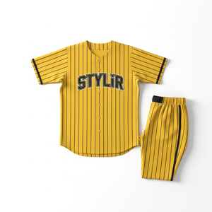 Wholesale Customizable Baseball Jersey OEM Sublimated Polyester Sportswear Name Print Soft Embroidery Cheap Blank Custom - Product Image 1