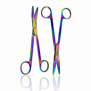 Rainbow Color Coated Steel Mayo Surgical Scissors Sharp Straight Tip Instrument Set Reusable CE Certified By <b>Blush</b> Surgical - Product Image 2