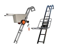 Machine de levage électrique pour le transport de céréales de 150 kg/250 kg/300 kg, palan pliable, petite machine de chargement domestique