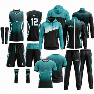 Uniforme de Baloncesto Personalizado para Hombre, Sublimación, Tela de Malla Transpirable, Cuello con Capucha, Nombre del Equipo Personalizado, Todas las Temporadas - Product Image 3
