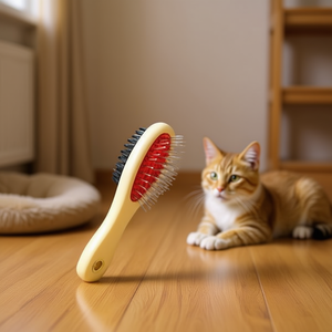 Yommy <b>Pet</b> Comb 17cm Dual-Sided <b>Brush</b> For Dogs Cats Grooming Tool - Product Image 3