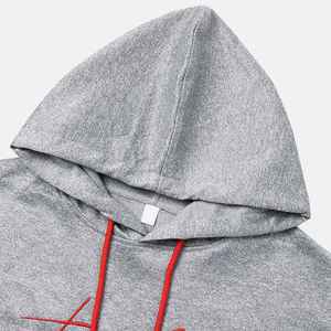 Sudadera con Capucha Casual de Corte Regular para Hombre, Estampado Digital Personalizado Hakim Sports, Felpa de Poliéster/Algodón 220g, Ecológica - Product Image 3