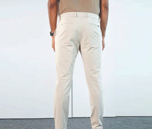 Pantalones Chinos para Hombre, Corte Recto, Cintura Alta, Ajustados, Primavera, 100% Algodón, Peso Medio, Ropa de Calle, Ropa de Trabajo, Secado Rápido, Transpirables - Product Image 4