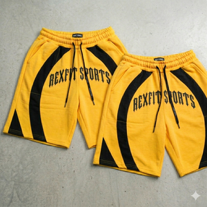 กางเกงขาสั้นลำลอง Rexfit Sports แบบสั่งทำพิเศษ เอวยางยืด มีเชือกผูก เหมาะสำหรับการฝึกซ้อม ผ้าหนา ใส่ได้ทั้งฤดูหนาวและฤดูร้อน กางเกงออกกำลังกาย - Product Image 2
