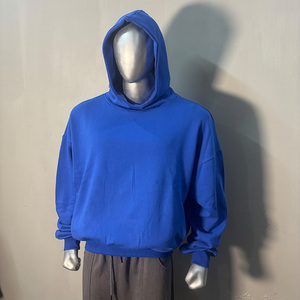 Latest 450 GSM Fleece <b>Balloon</b> Hoodies <b>Customized</b> Oversized Boxy Fit Printed Casual Hoodie Pullover fashion Retro Unisex Hoodie - Product Image 4