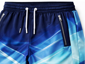 Discover-Impex 2026 Unisex Winter Blue Gradient Printed Tracksuit Set Custom Sublimation Hooded Jacket Jogger Sportswear OEM - Product Image 6