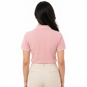 Design Comfortable Fit Durable Construction Custom Designs Premium <b>Women</b> <b>Polo</b> T-Shirt Soft Fabric with Classic Collar - Product Image 2