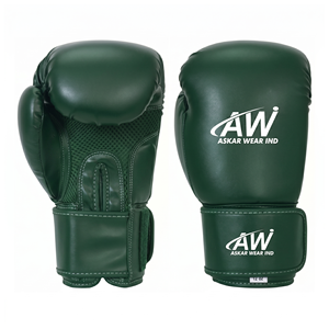 Askar Wear Ind Boxing <b>Gloves</b> Leather <b>12</b> <b>Oz</b> Velcro Closure Breathable Training <b>Gloves</b> Adult - Product Image 1