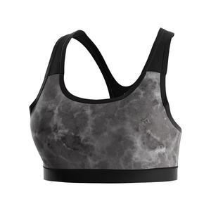 Soutien-gorge de sport pour femme, super doux, uni, dos torsadé, avec fermeture à crochets réglable pour l'entraînement et le fitness - Product Image 2