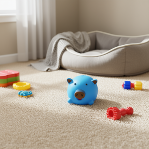 Juguete de cerdito gordo Yommy de 7.8cm para mascotas - Product Image 3